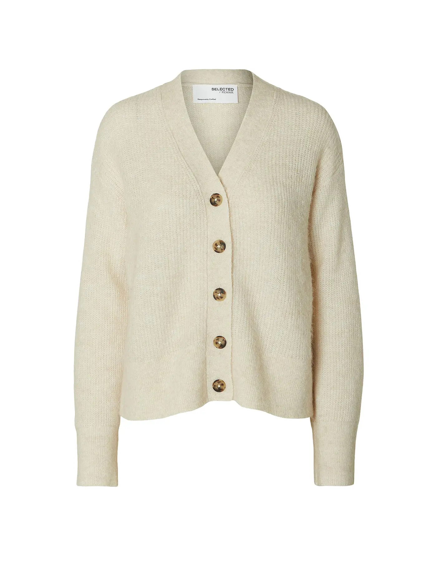 SELECTED FEMME | Cardigan SLFMALINE | beige